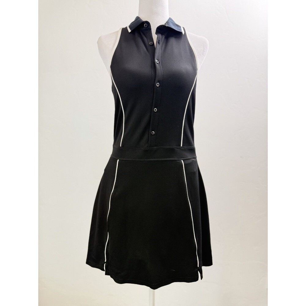 Fabletics by Cain Velasquez Athletic Dress Womens Black Sleeveless Golf Tennis S